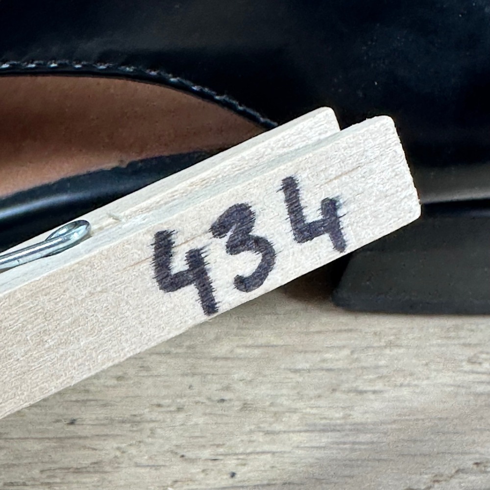 Jeffrey Campbell Great Moments Rossdale Oxfords Women 8 Black Leather Cutout - Picture 12 of 12